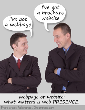 Sự khác nhau giữa website và webpage